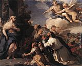 Luca Giordano Psyche Honoured by the People painting